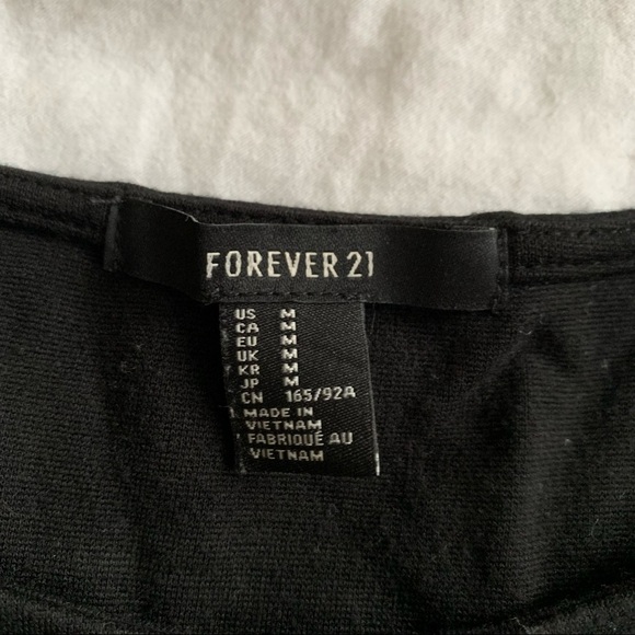 Black Dress with  Mesh Details - Picture 4 of 4